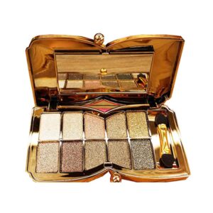 Glitter Eyeshadow Palette, 10 Colors Sparkle Shimmer & Matte Eye Shadow Highly Pigmented Waterproof Long Lasting Makeup Set (Color 5)