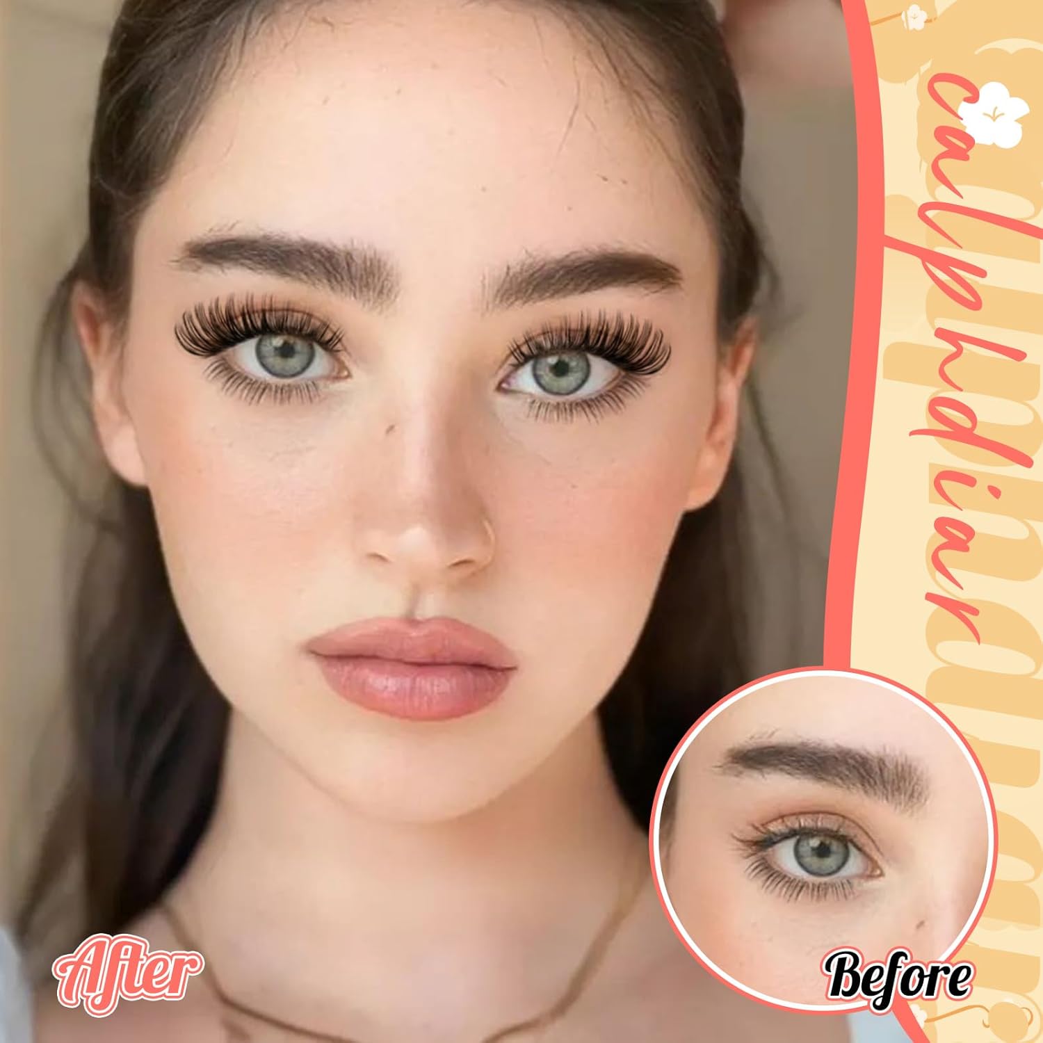 Cat Eye Wispy Lash Clusters 30D 40D 50D Individual Lashes 400pcs 8-18mm Assorted Lengths - Image 7