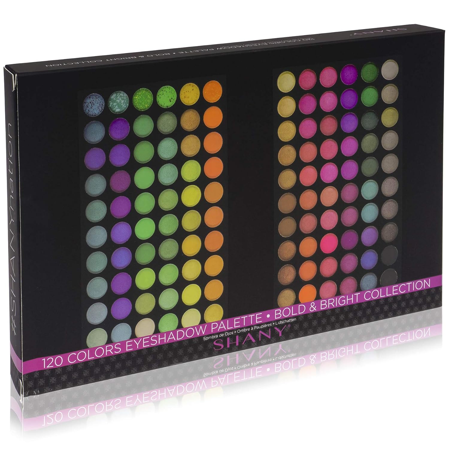 SHANY 120-Color Eyeshadow Palette Matte Shimmer Metallic Highly Pigmented New - Image 8