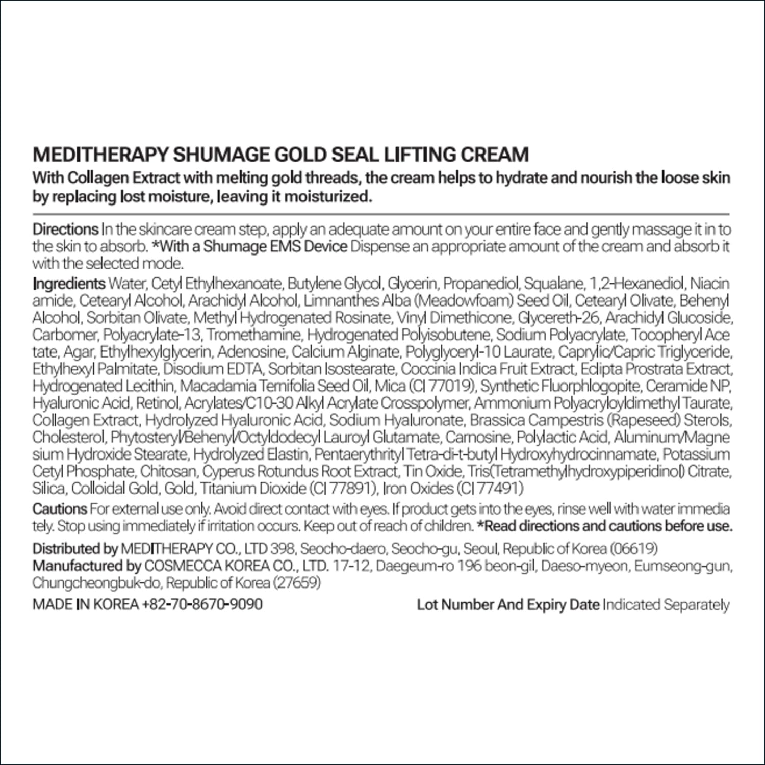 Shumage Gold Seal Lifting Cream and Microcurrent Device for Hydrating and Tightening Skin - 1.69 Fl. Oz - Image 8