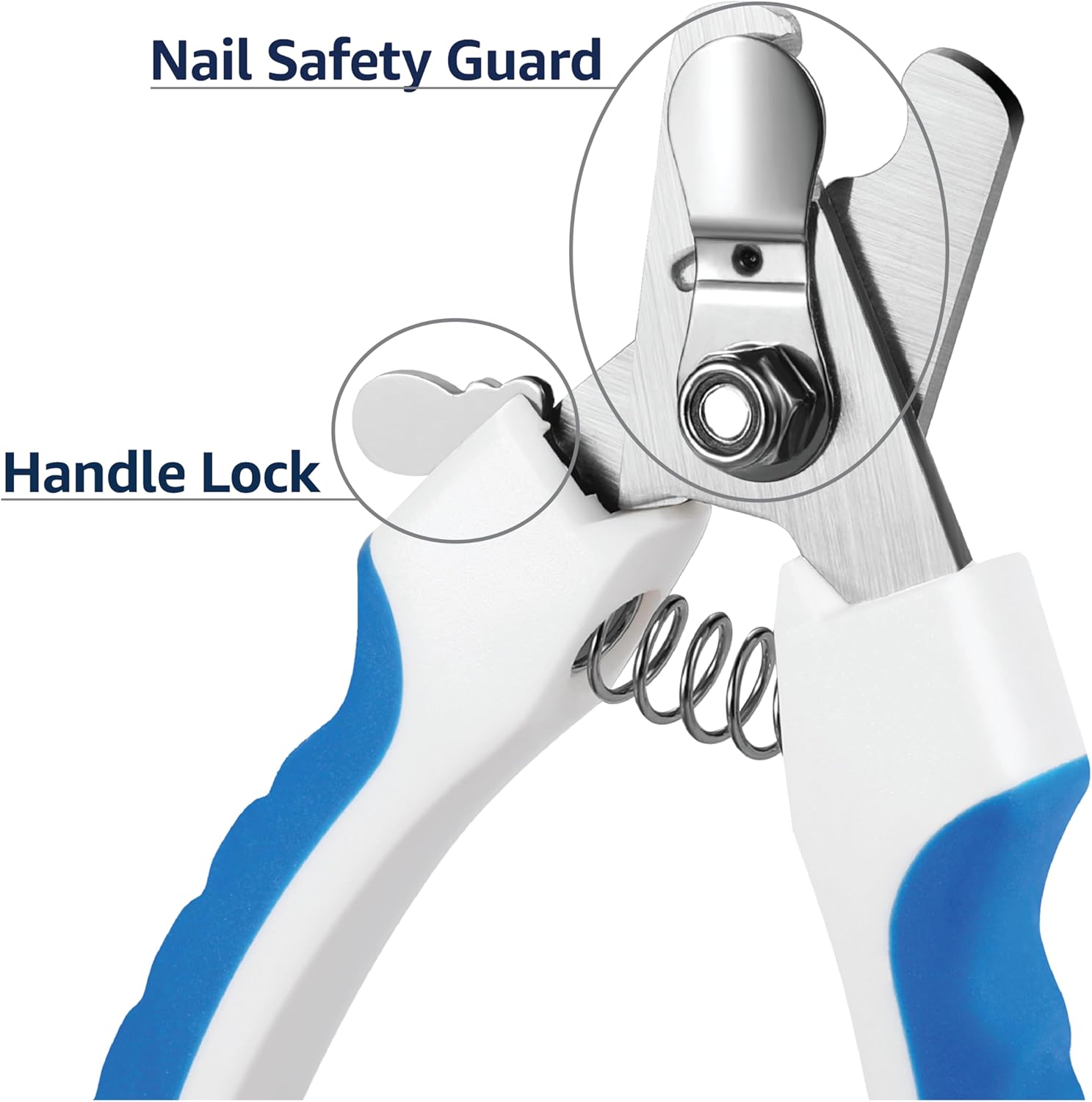 Azurro ClipperPro® Dog & Cat Pets Nail Clippers and Trimmers - Professional Pet Nail Clipper & Trimmers with Safety Guard to Avoid Over Cutting - Professional Grooming Tool for Pets - Image 4