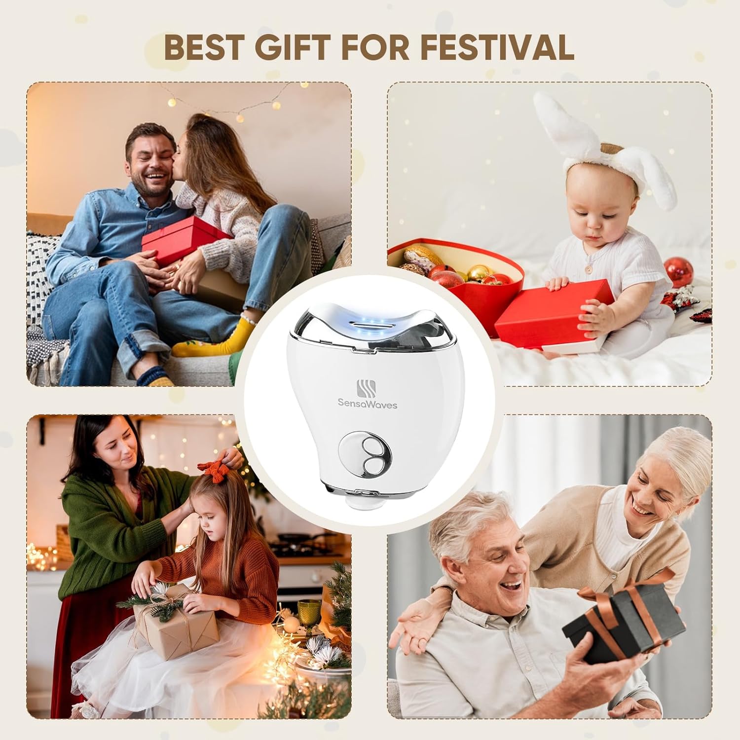 Gentle Electric Baby Nail Trimmer and Polisher, 3-in-1 Set, USB Rechargeable, LED Light, 3 Speed - Image 7