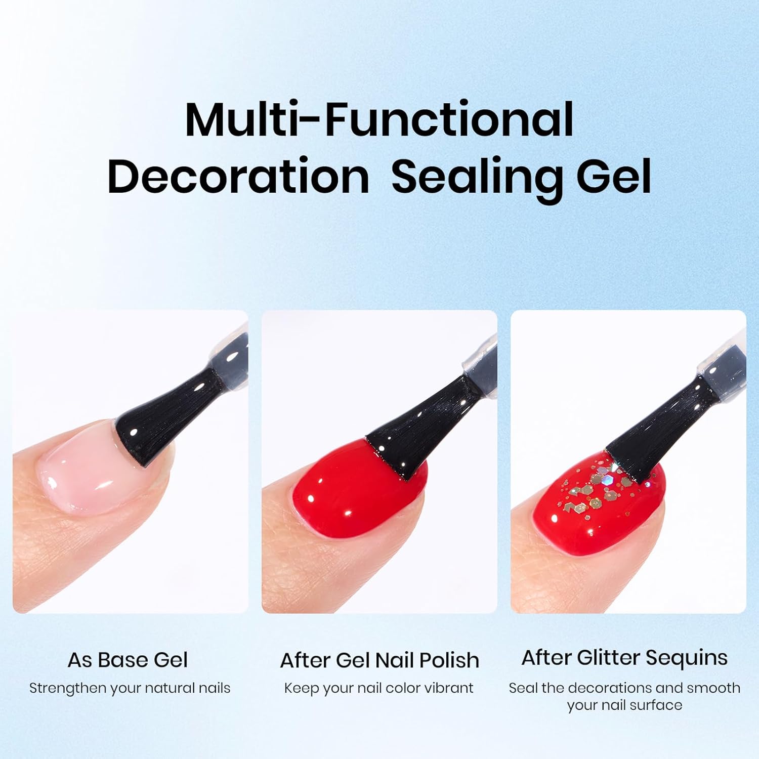 Beetles Chrome Gel Nail Polish Top Coat Set, 7.5ml Bottles, Long-Lasting Shine - Image 6