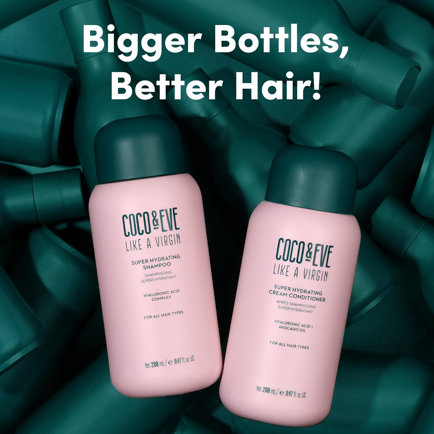 Coco & Eve Like A Virgin 12 oz Hydrating Shampoo for Dry Damaged Color Treated Hair - Image 2
