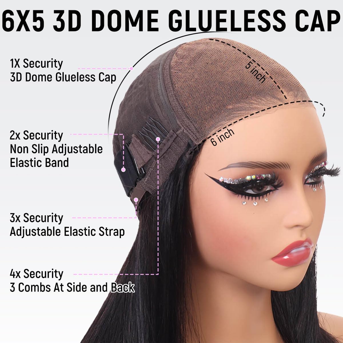 Honey Blonde Ombre 12 Inch Glueless HD Lace Bob Wig 180% Density - Image 5