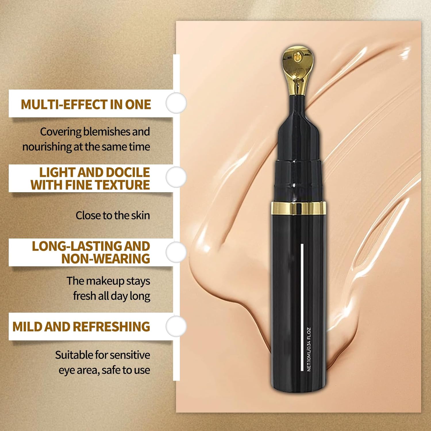 Drtmology Luminous Tinted Eye Cream SPF 41 for Dark Circles, 0.5 oz - Image 3