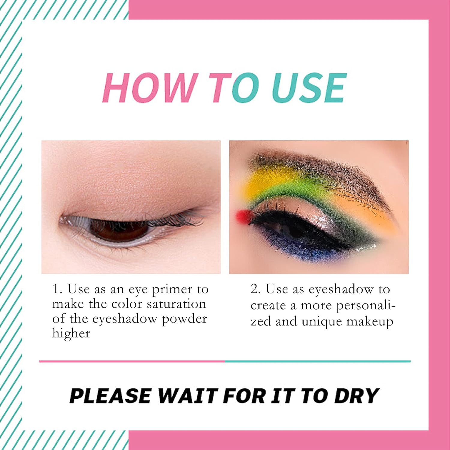 2 Pack Matte Eyeshadow Primer for Oily Lids Waterproof Long Lasting No Crease Makeup - Image 8