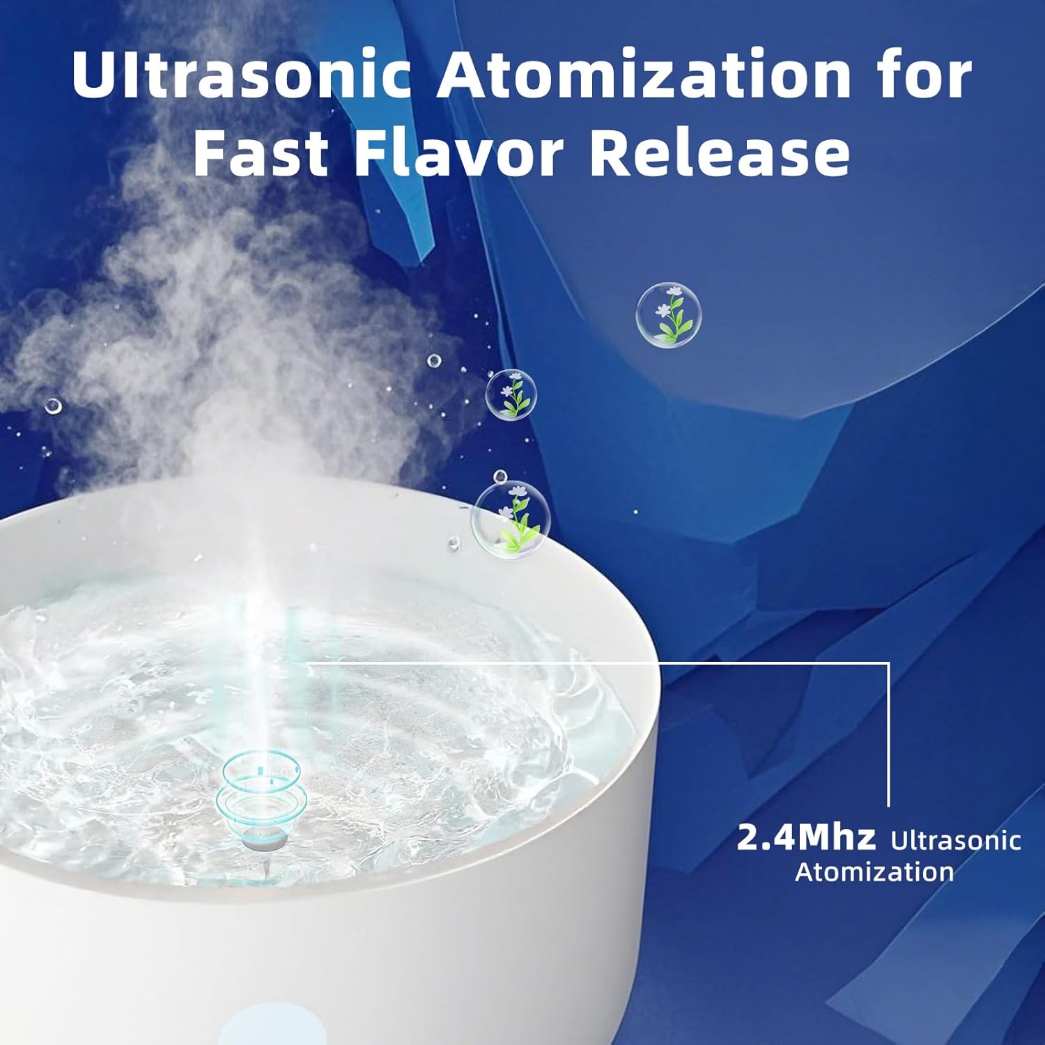 300ML Jellyfish Essential Oil Diffuser with 7 LED Lights and Auto-Off for Bedroom - Image 3