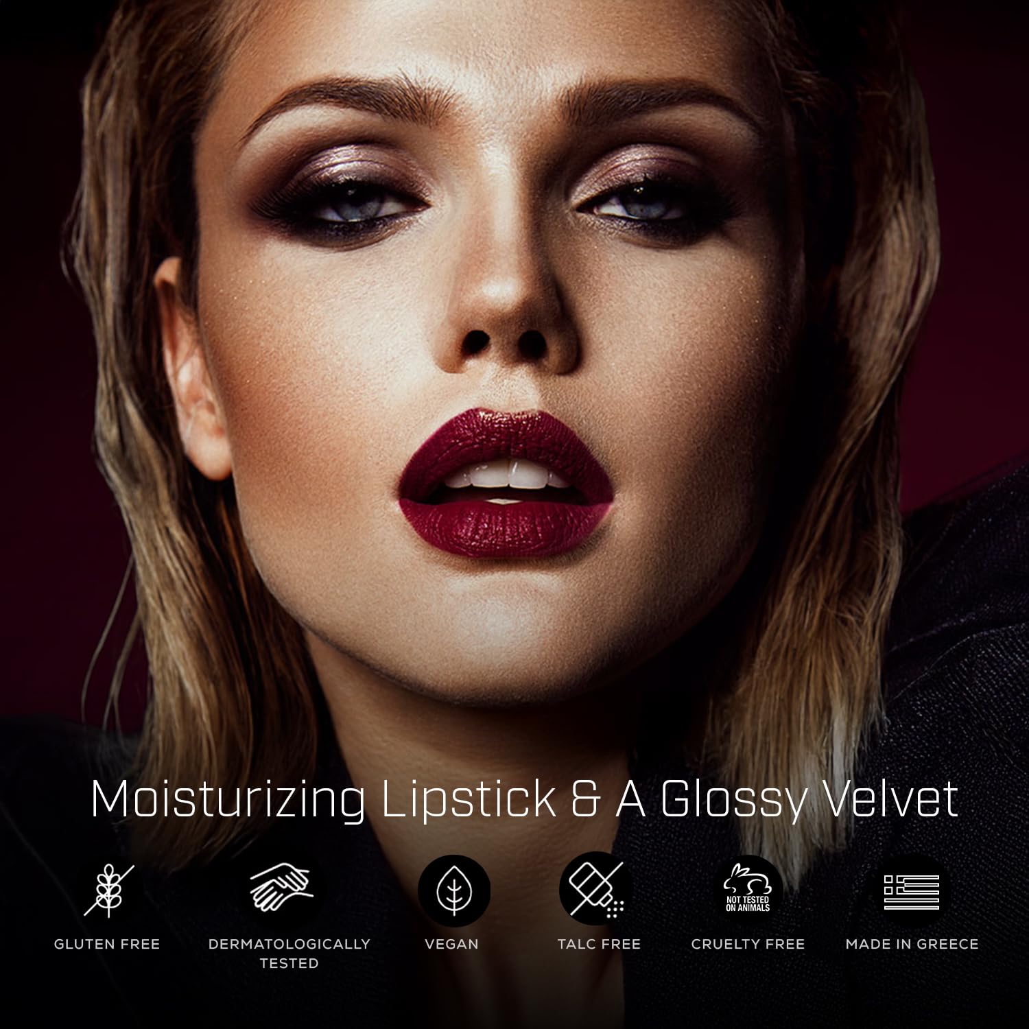 Radiant Professional Advanced Care Moisturizing Matte Lipstick Coral Peachy Nude 08 with Vitamin E - Image 2