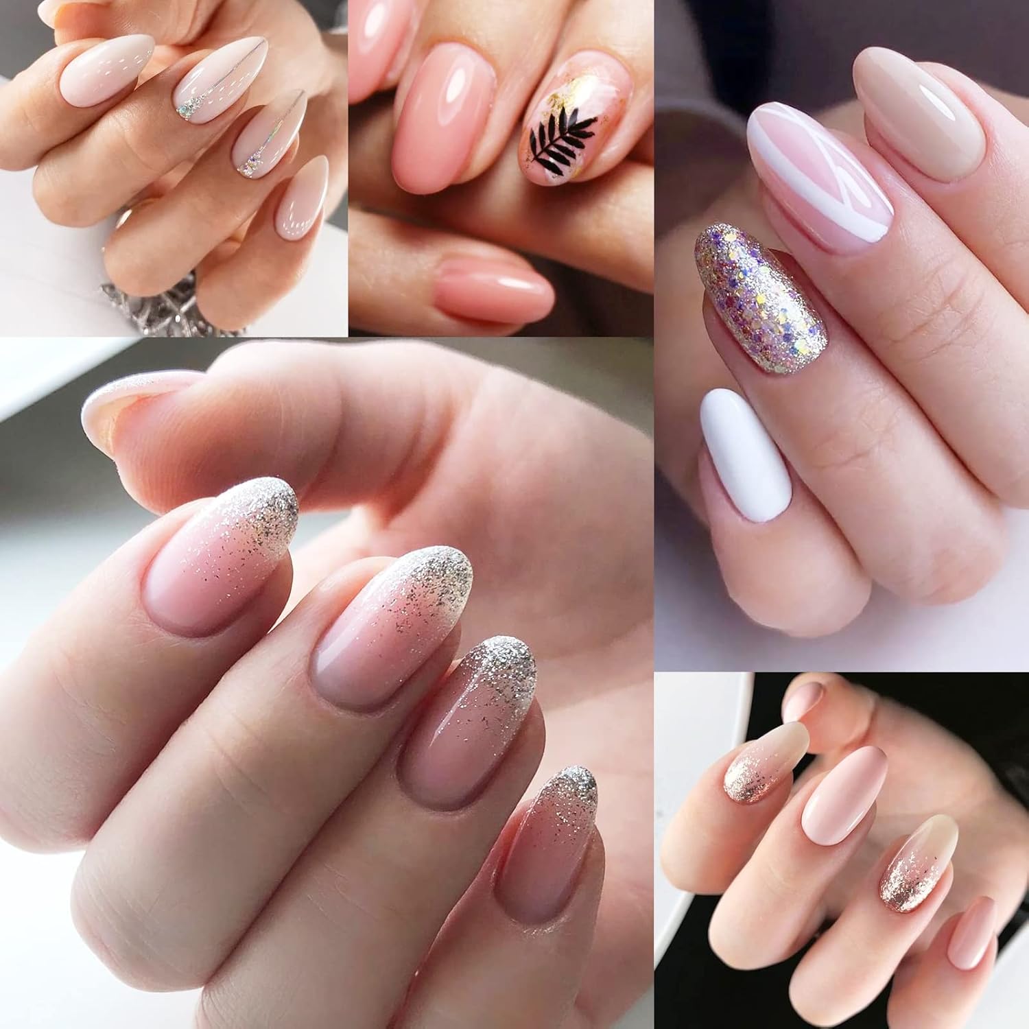 Ranrose 600pcs Short Oval Half Cover Nail Tips for DIY Salon, 12 Sizes Included - Image 6