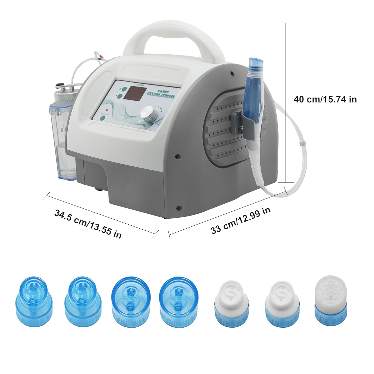 Hydradermabrasion Facial Machine Skin Peel Water Treatment ETWD007 Model 1 Liter Capacity - Image 9