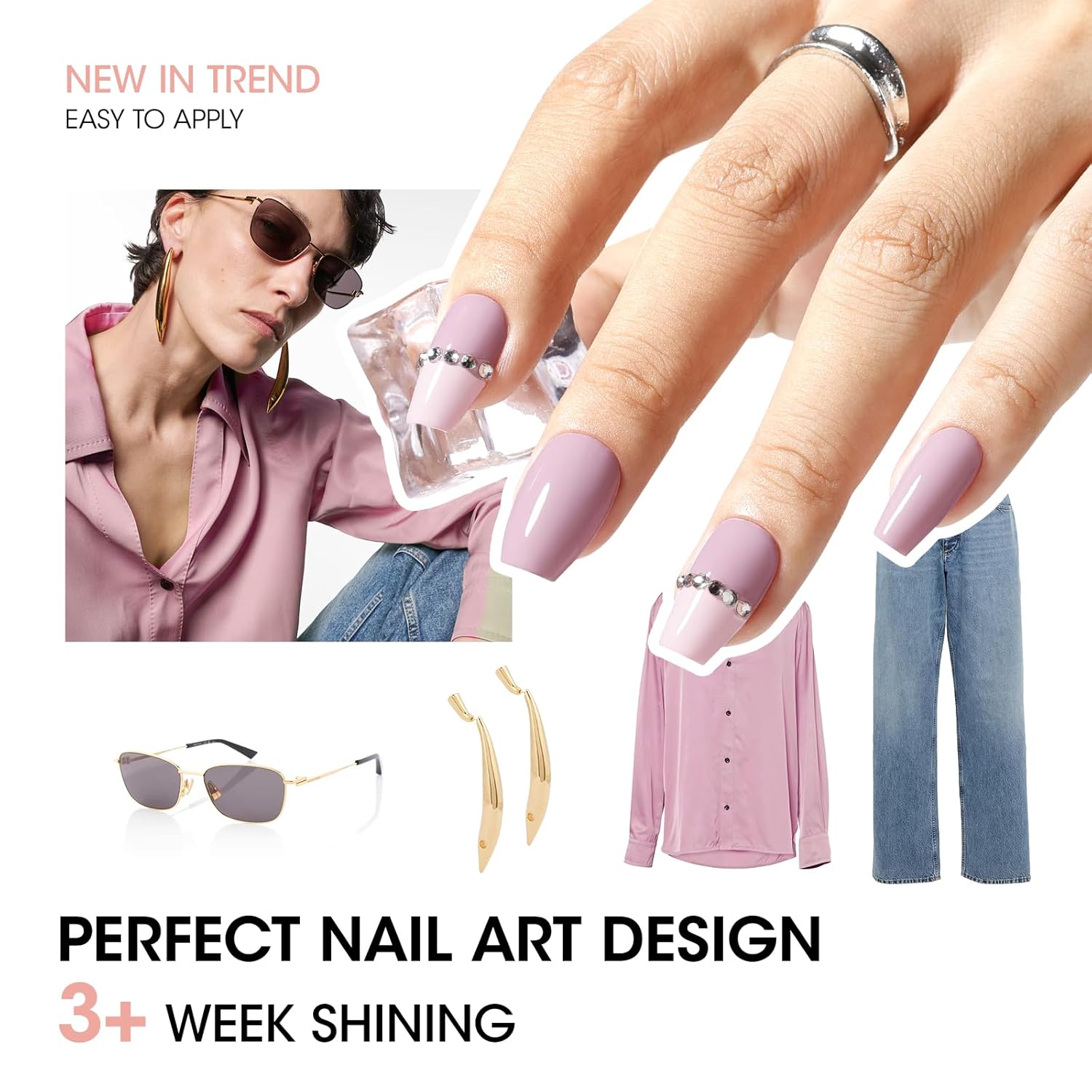 GELLEN 6 Color Nude Nail Polish Set, Quick Dry, Chip Resistant, Non-Toxic Home Use - Image 3
