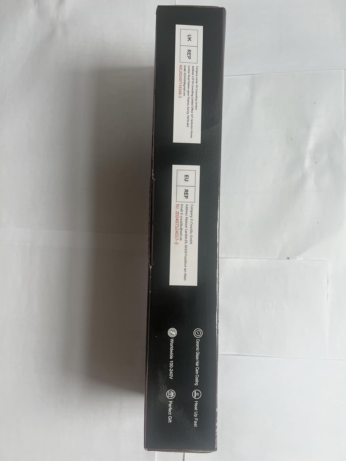 Professional Flat Iron Hair Straightener with Floating Plates and 14 Temp Settings 200-460℉ - Image 8