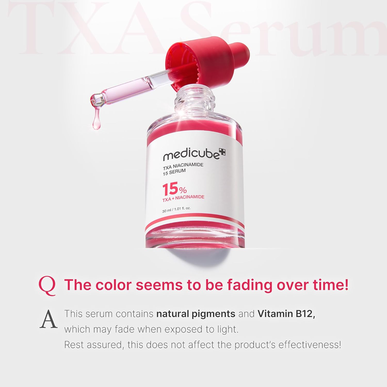Medicube TXA+Niacinamide 15% Spot Care Glow Facial Serum, 1.01 fl oz, Korean Skincare - Image 6