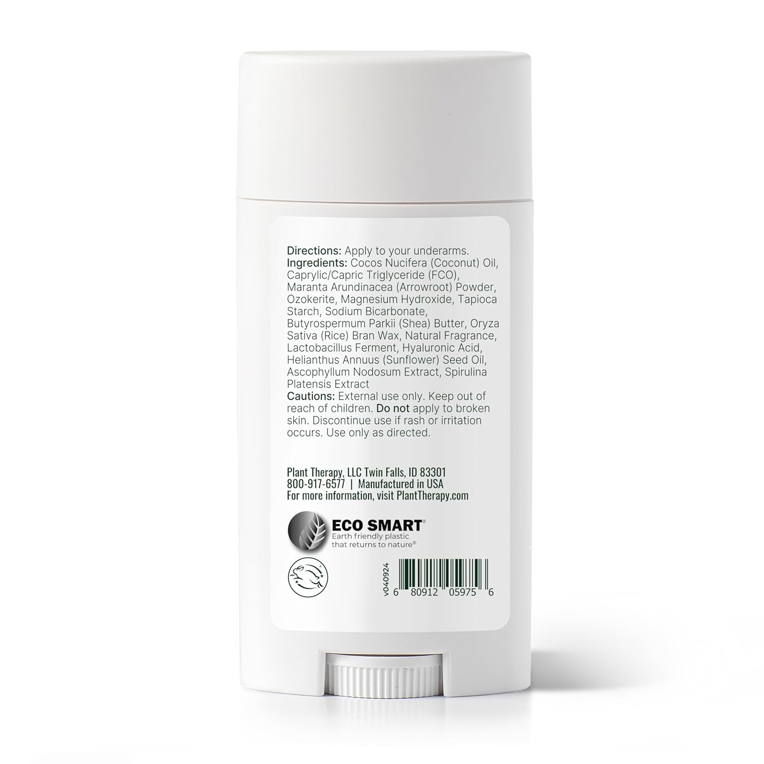 Plant Therapy Timber & Clove Natural Deodorant 2.65 oz Aluminum Free - Image 5