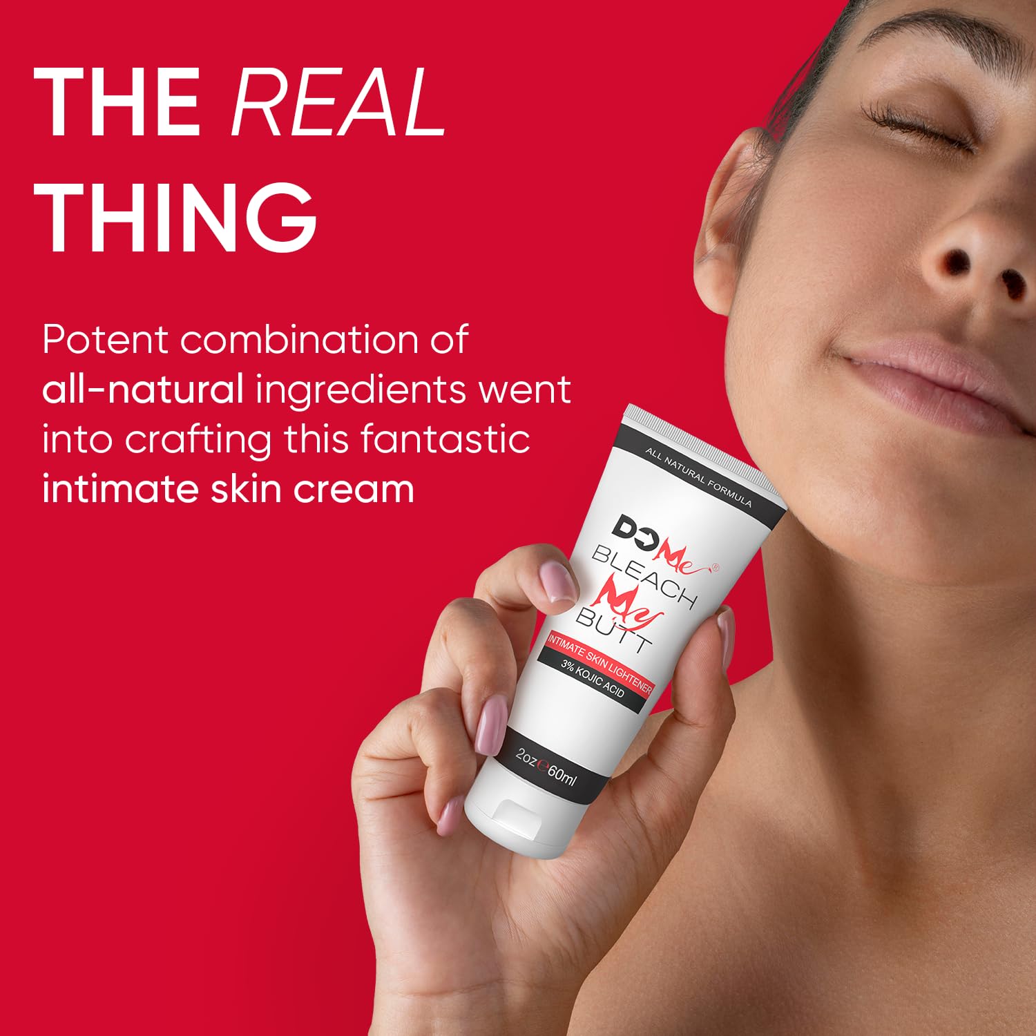 3% Kojic Acid Premium Intimate Skin Lightening Cream for Sensitive Areas - 2oz - Image 7
