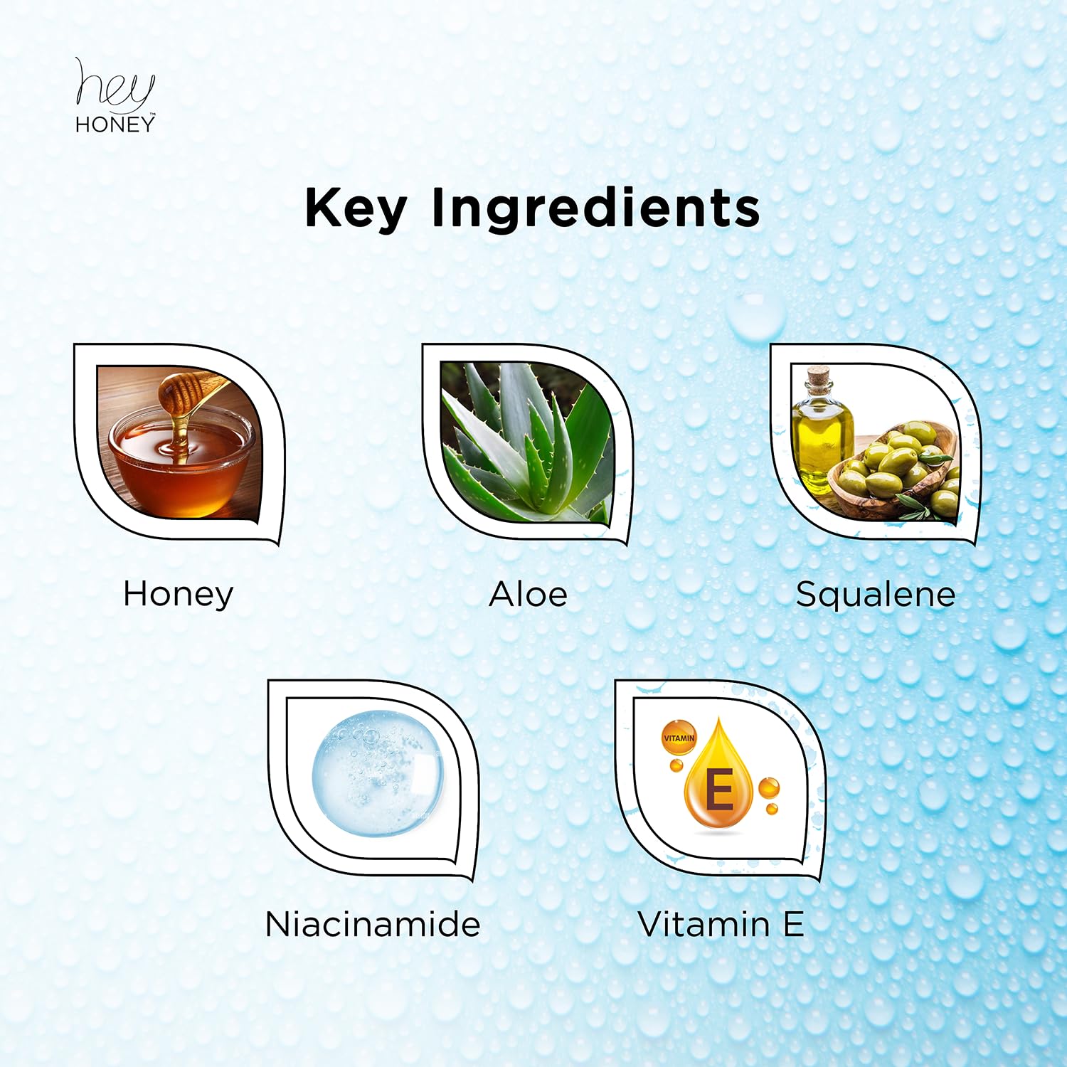 Hey Honey Skincare Make A Splash Intense Hydrating Niacinamide Aqua Face Serum 1.5 Oz for Anti-aging - Image 5