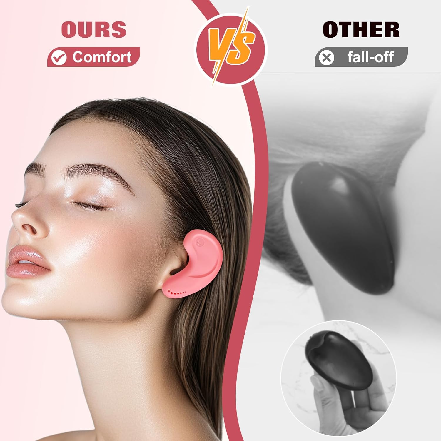 FERNIDA Silicone Ear Covers for Hair Dryer and Curling Iron, Reusable Heat Protectors for Salon and Home - Image 5