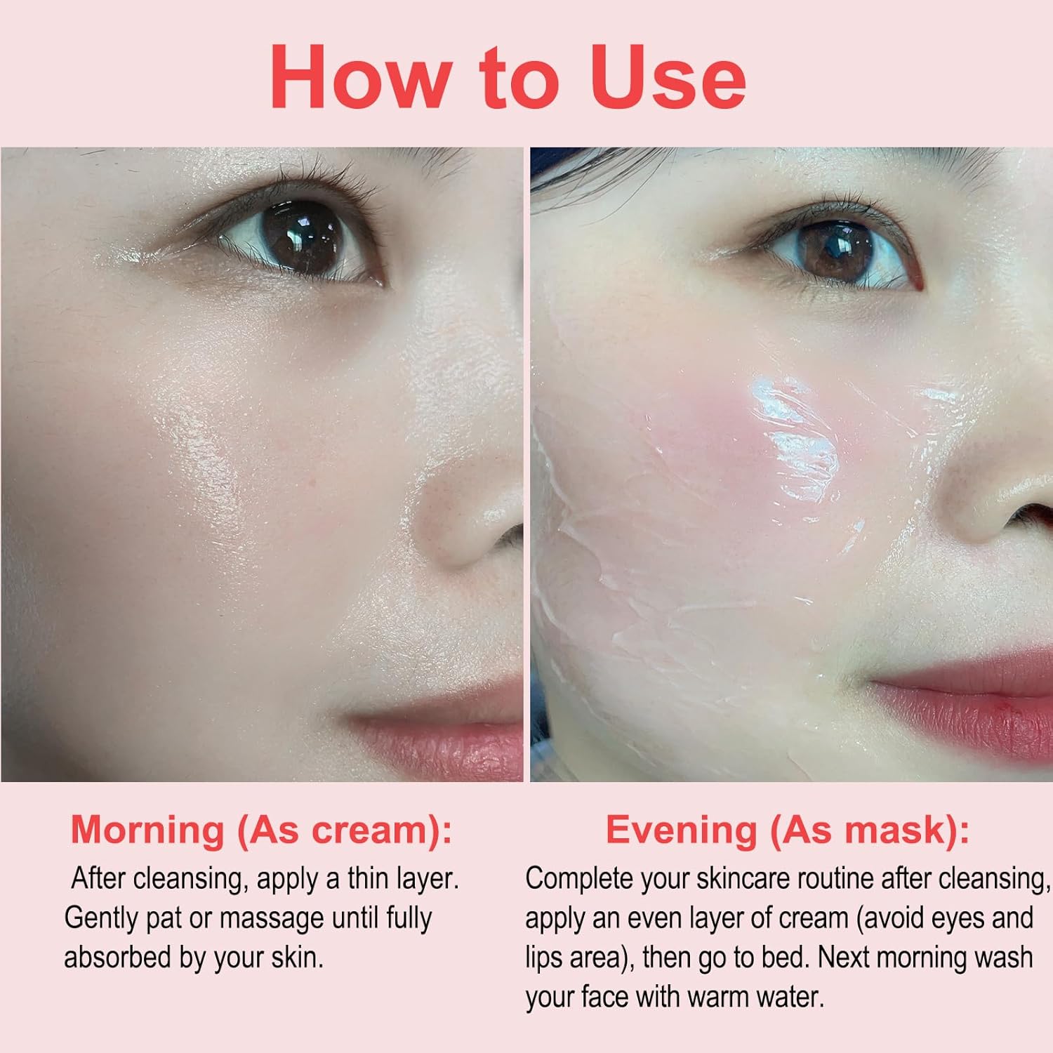 Collagen Jelly Cream with Niacinamide and Hydrolyzed Collagen for Hydration, Elasticity - 3.38 fl oz - Image 5