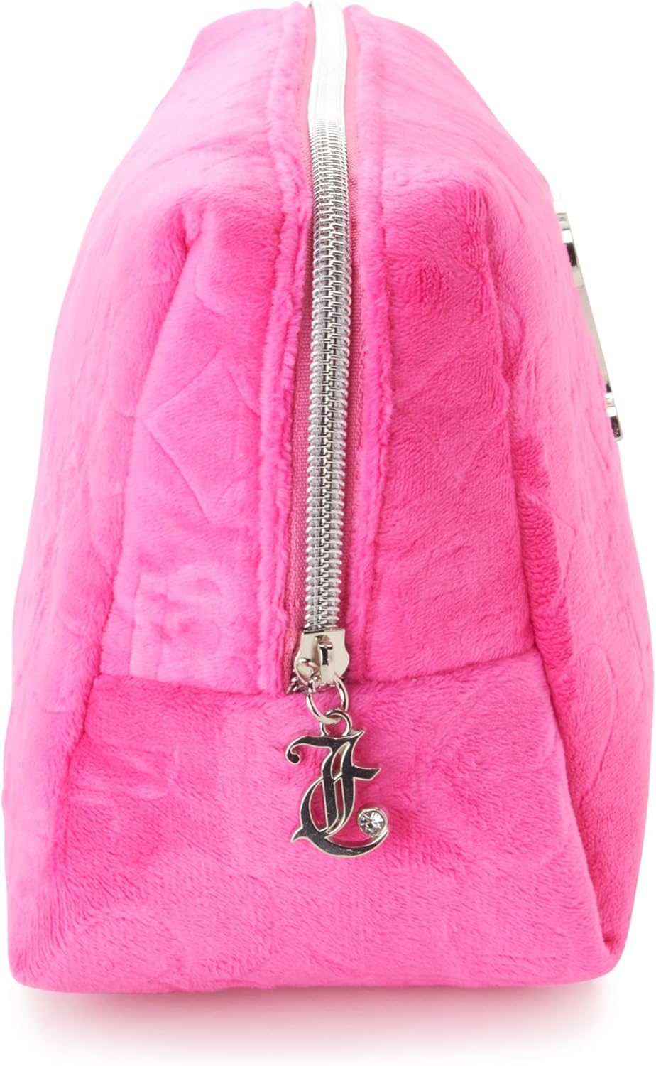 Juicy Couture Hot Pink Travel Makeup Toiletries Clutch Bag Compact Size - Image 5