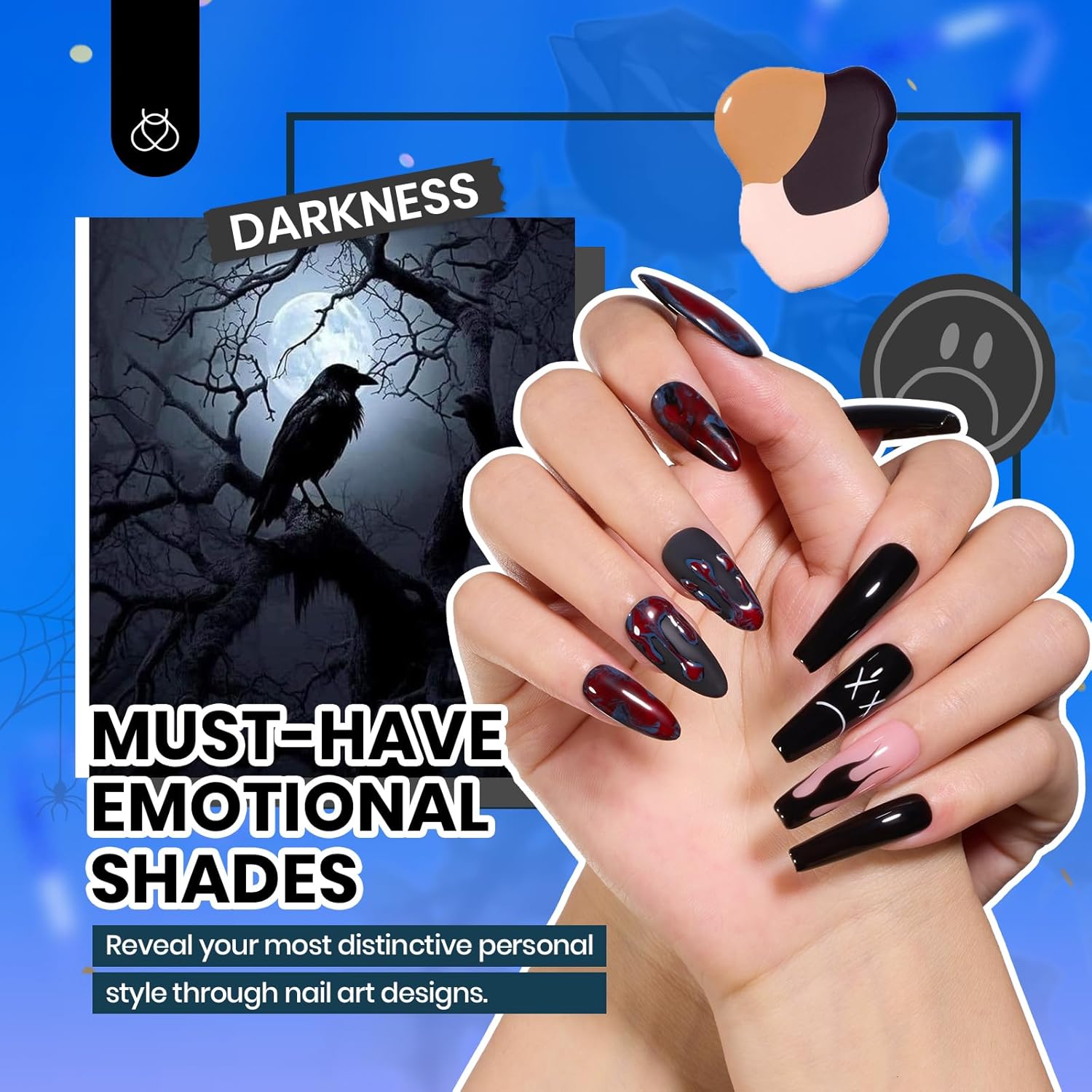Beetles 69 Piece Gel Nail Polish Set 60 Colors with Base and Top Coats for All Seasons - Image 5