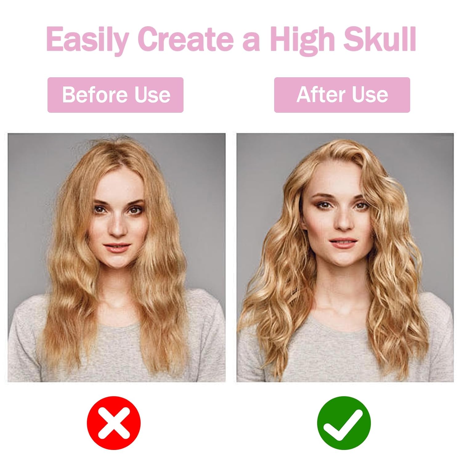 Black Wind Shaping Styling Comb and Hair Volume Clip for Fluffy Bangs and Roots - Image 4