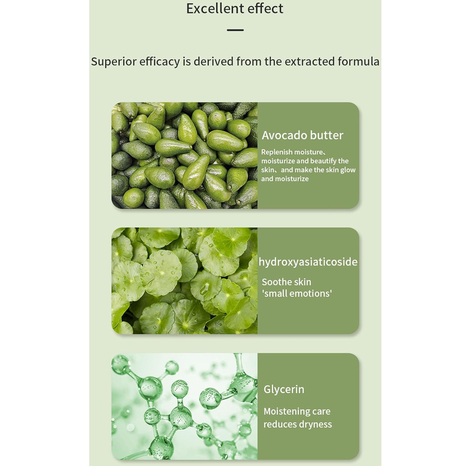 Avocado Bubble Face Mask Daily Hydrating Compound Acid for Skin Recovery Pack of 12 - Image 4