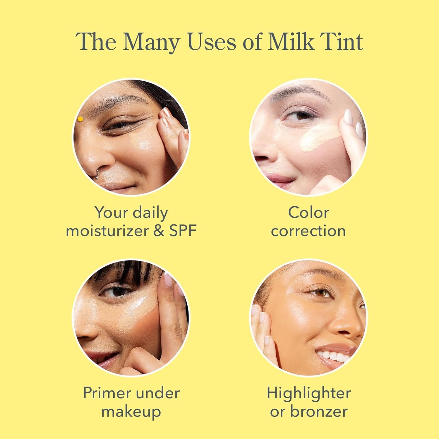 Beekman 1802 Milk Tint Face Primer SPF 43 Light 1 oz Oxybenzone Free Tinted Moisturizer - Image 6