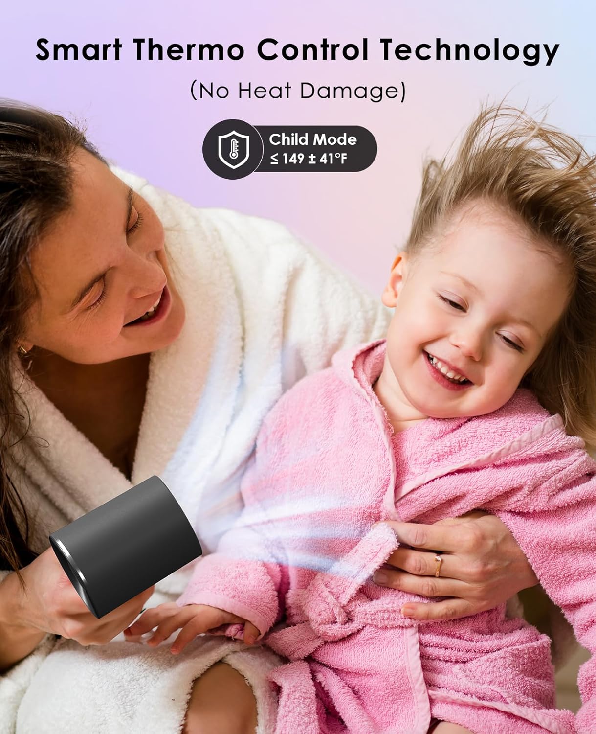 110,000 RPM High-Speed Negative Ionic Hair Dryer, Lightweight, Low Noise, Professional Salon Quality - Image 6