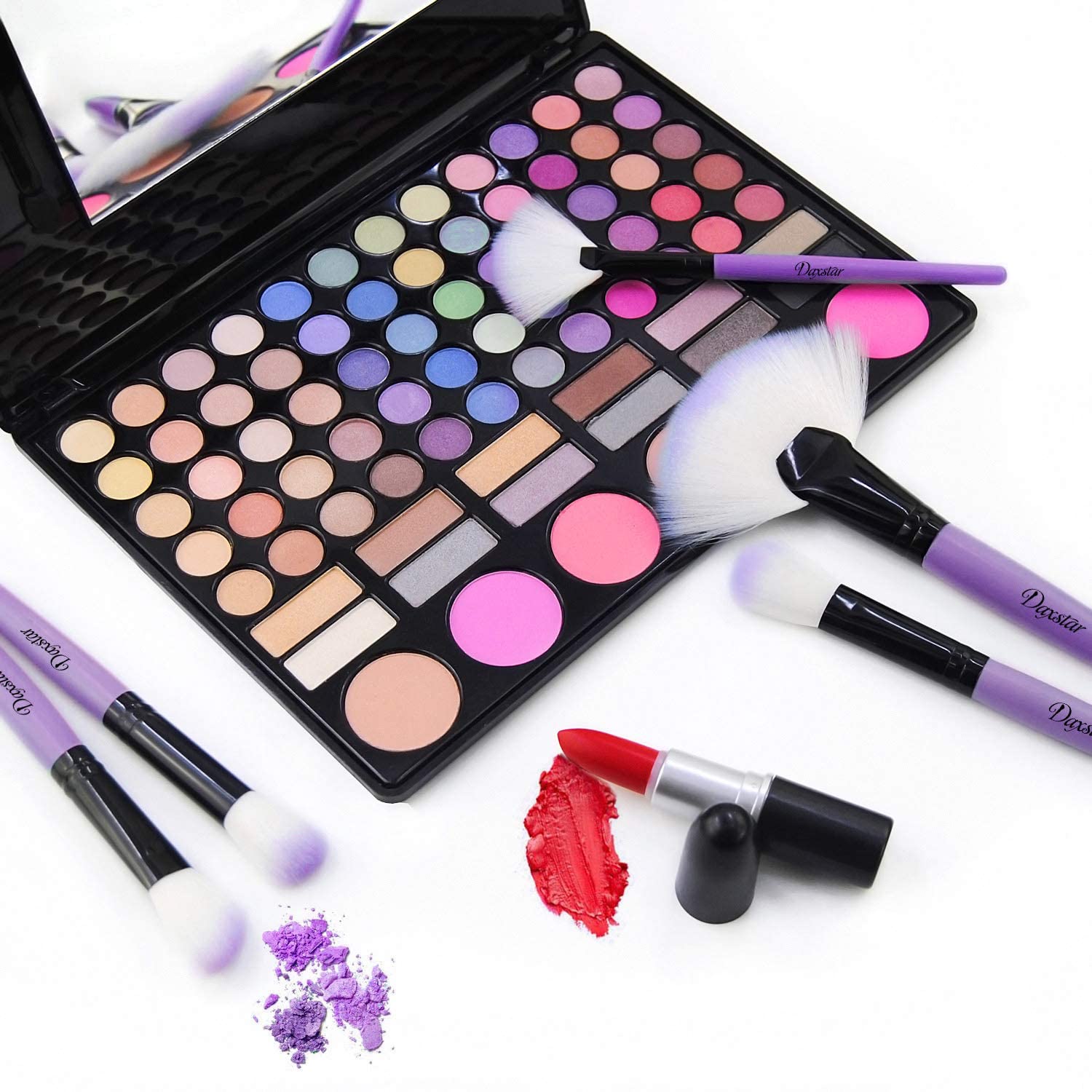 32-Piece Professional Makeup Brush Set for Eyeshadow, Foundation, Concealer, and Blusher - Image 8