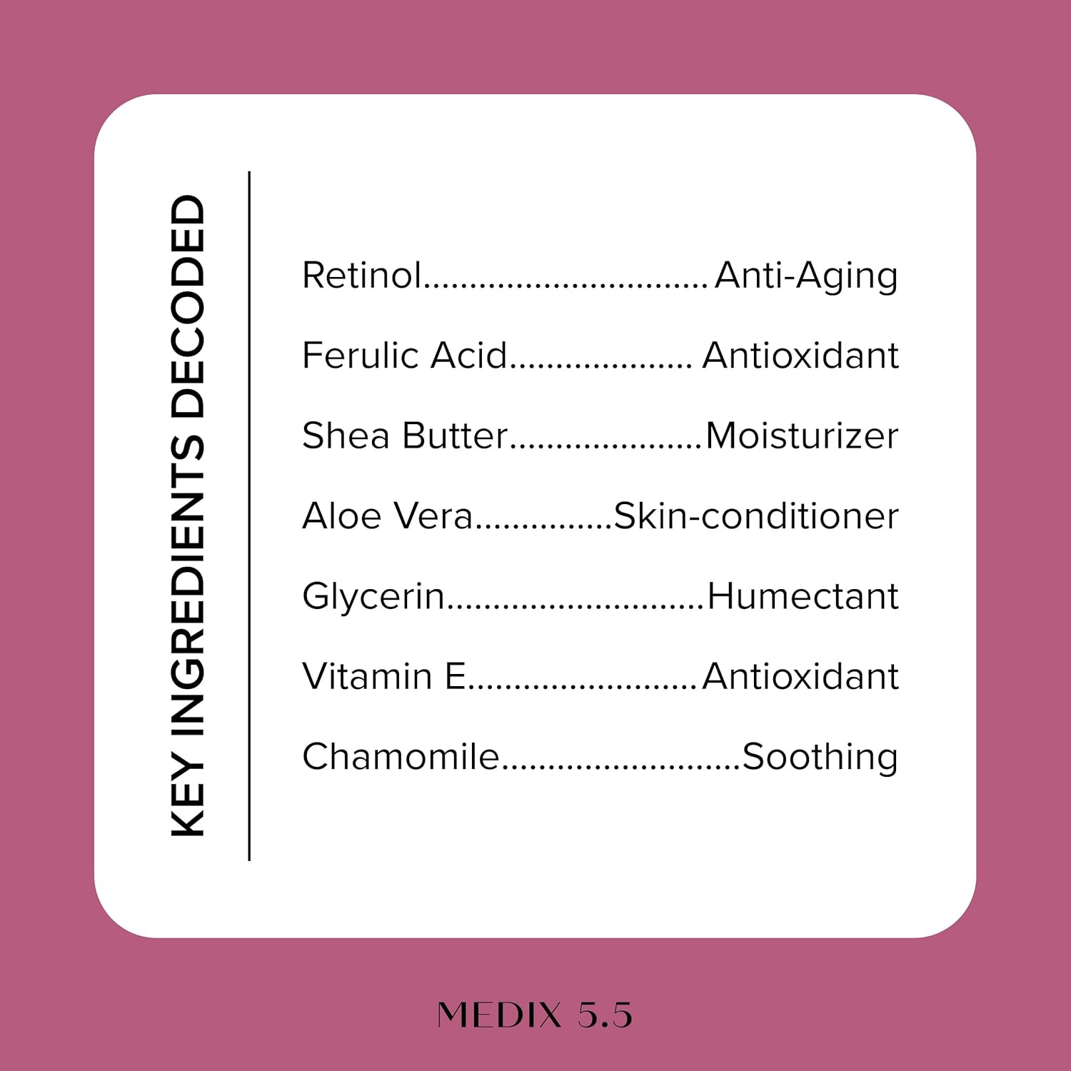 Medix 5.5 Retinol and Hyaluronic Acid Hydrating Firming Skin Cream Set 2 Piece - Image 4