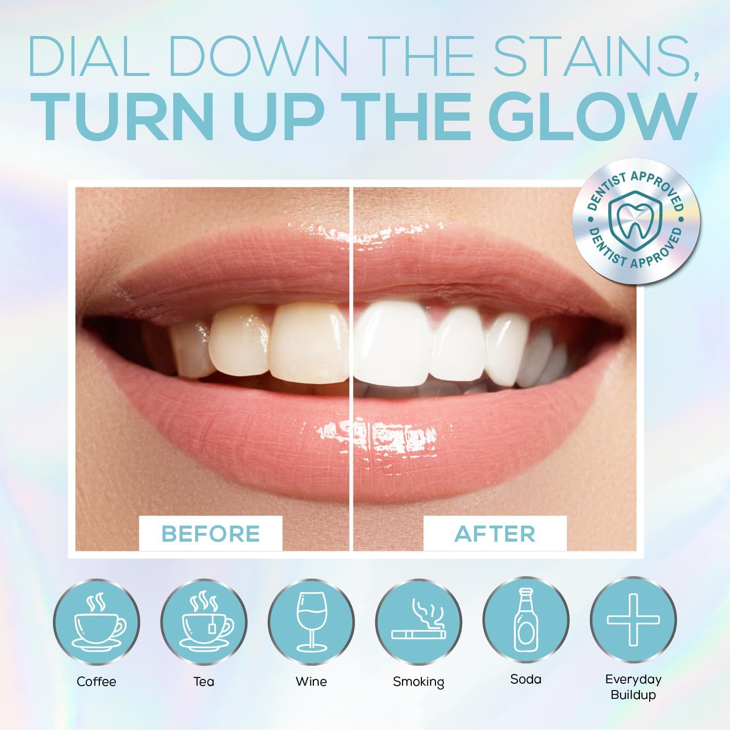 Venus Visage Teeth Whitening Kit with LED Light, 3 Gel Pens, Trays, Remineralization Pens, 16 Minute Treatment, Non-Sensitive Formula - Image 4