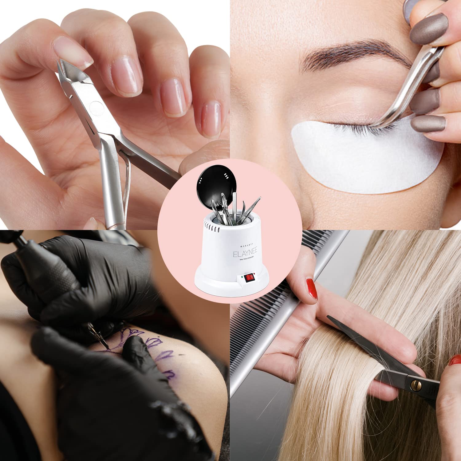 Makartt High-Temperature Nail Tool Sterilizer Autoclave for Salon Esthetician Supplies - Image 7