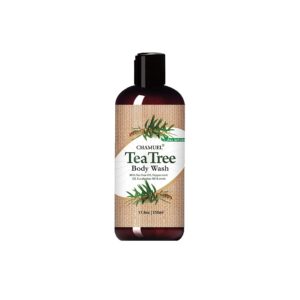 Tea Tree Body Wash - Made With Natural Ingredients To Fights Itchy Skin, Body Odor, Athlete's Foot, Jock Itch & Toenails Issues - Organic Scented - Men & Women (11.8oz)