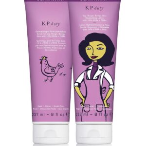 DERMAdoctor KP Bump Eraser Body Scrub and Lotion Kit Dermatologist Formulated Exfoliant | Keratosis Pilaris Treatment For Dry And Bumby Skin 10% AHAs + PHAs