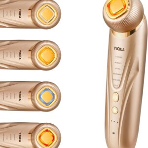 Microcurrent Facial Device,Radio Frequency Skin Tightening Face Machine Treatment of Facial Wrinkles and mild to Moderate inflammatory
