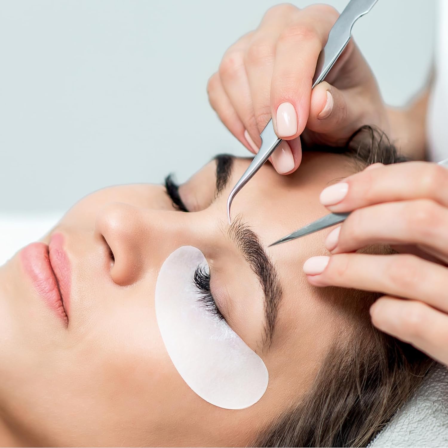 Vaincre 120 Pairs Hydrogel Under Eye Patches for Lash Extensions Lint-Free - Image 6