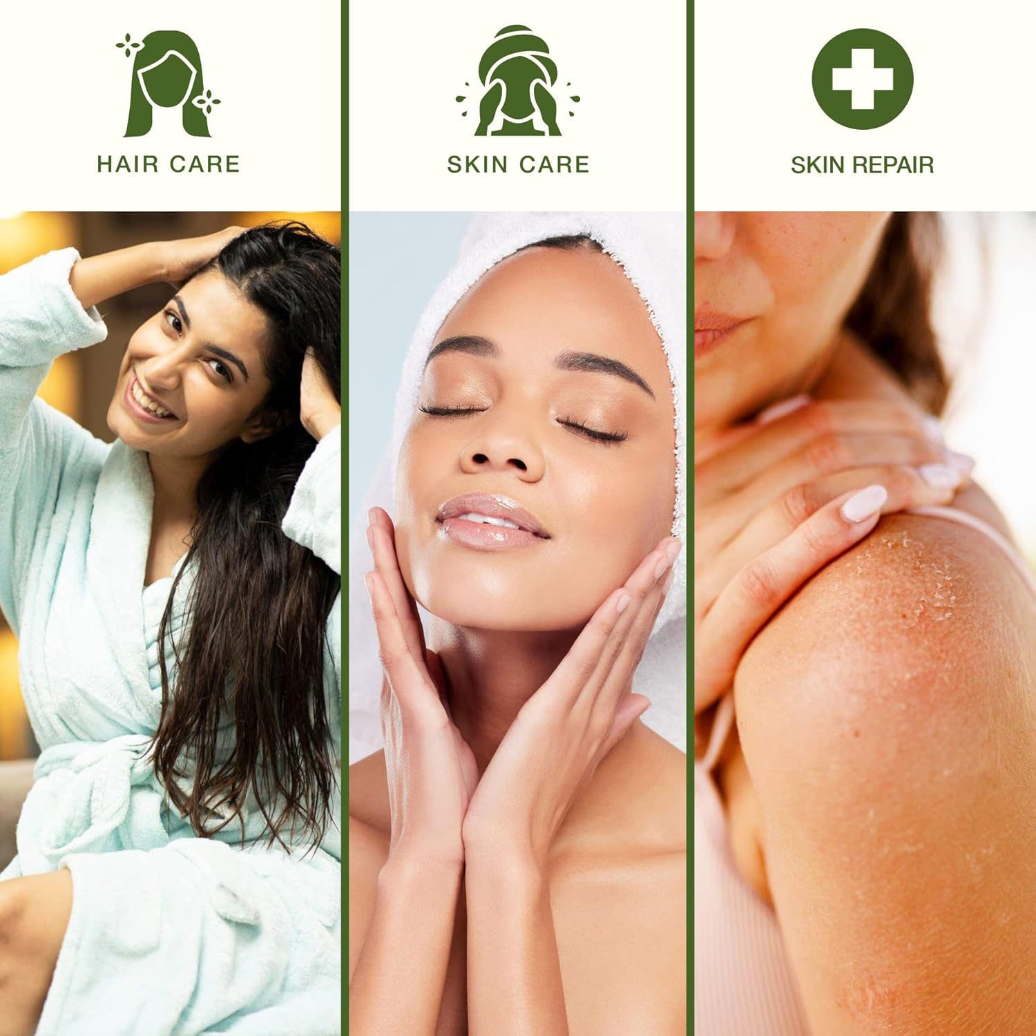 Green Leaf Naturals 12oz 99% Cold-Pressed Aloe Vera Spray with Vitamins C, E, A for Skin, Hair, Sunburn Relief - Image 5
