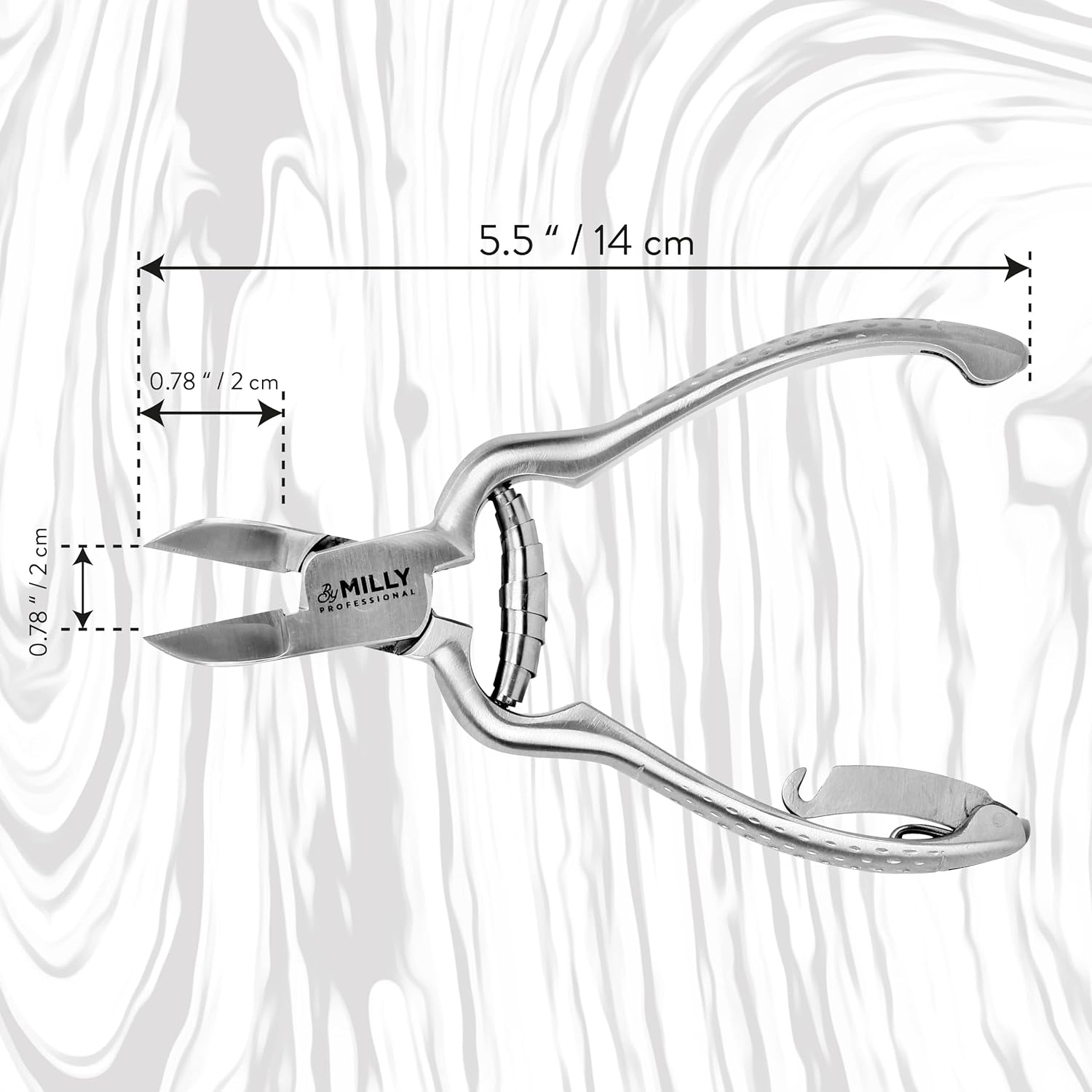 Heavy Duty High Carbon Stainless Steel Toenail Clippers for Thick Nails, Professional Grade - Image 6