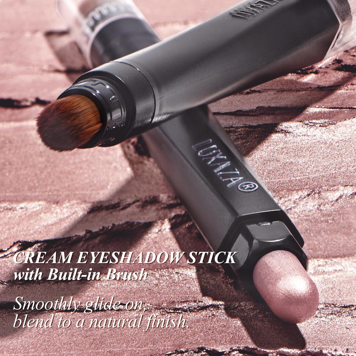 10 Piece Waterproof Brown Shimmer Matte Eyeshadow Stick Set for Women, Eye Brightener Crayon - Image 6