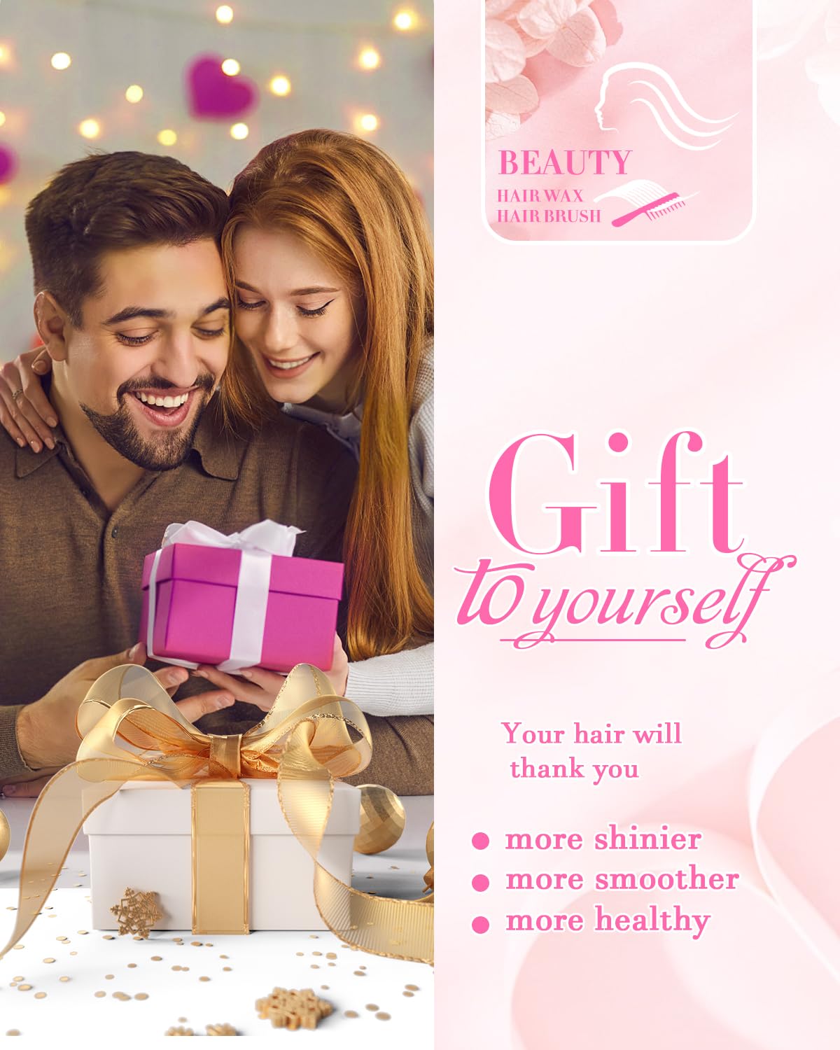 Flyaway Hair Wax Stick and Brush Set for Sleek Ponytails and Updos - Image 8