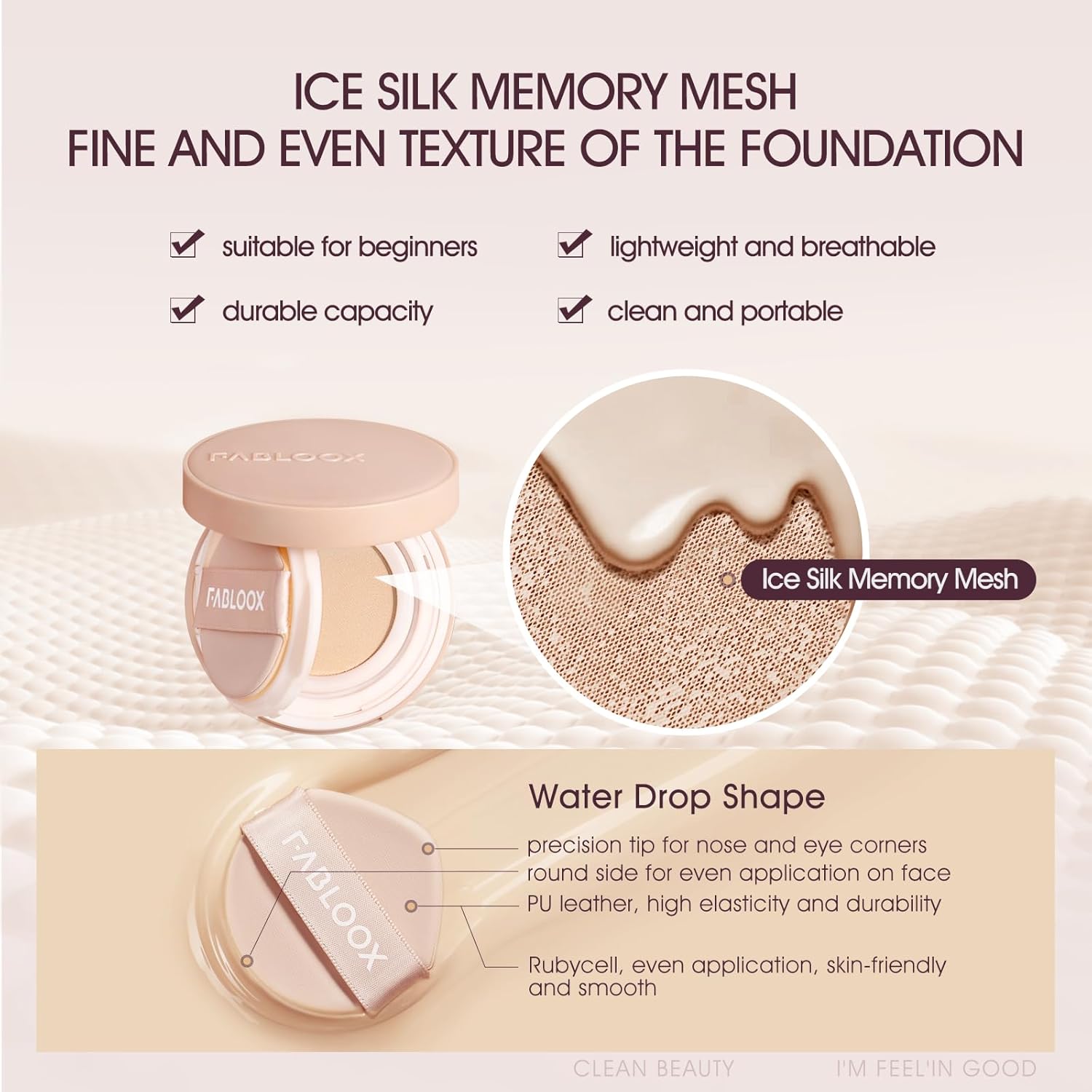 Dual Pack Light Medium Yellow Undertone Cushion Foundation Makeup 0.45 Fl Oz - Image 6