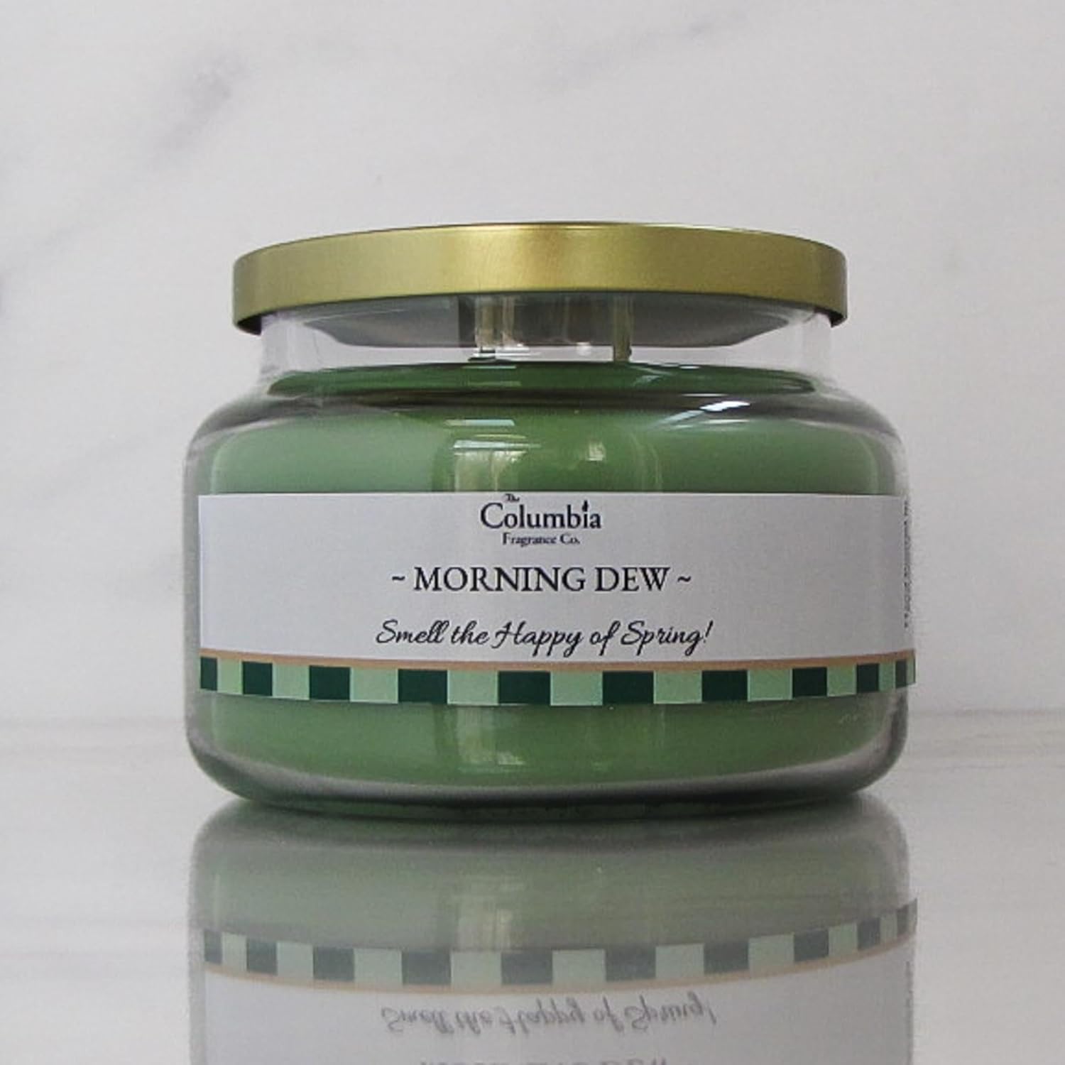 10 oz Morning Dew Candle with Rain and Fresh Cut Grass Scent - Image 2