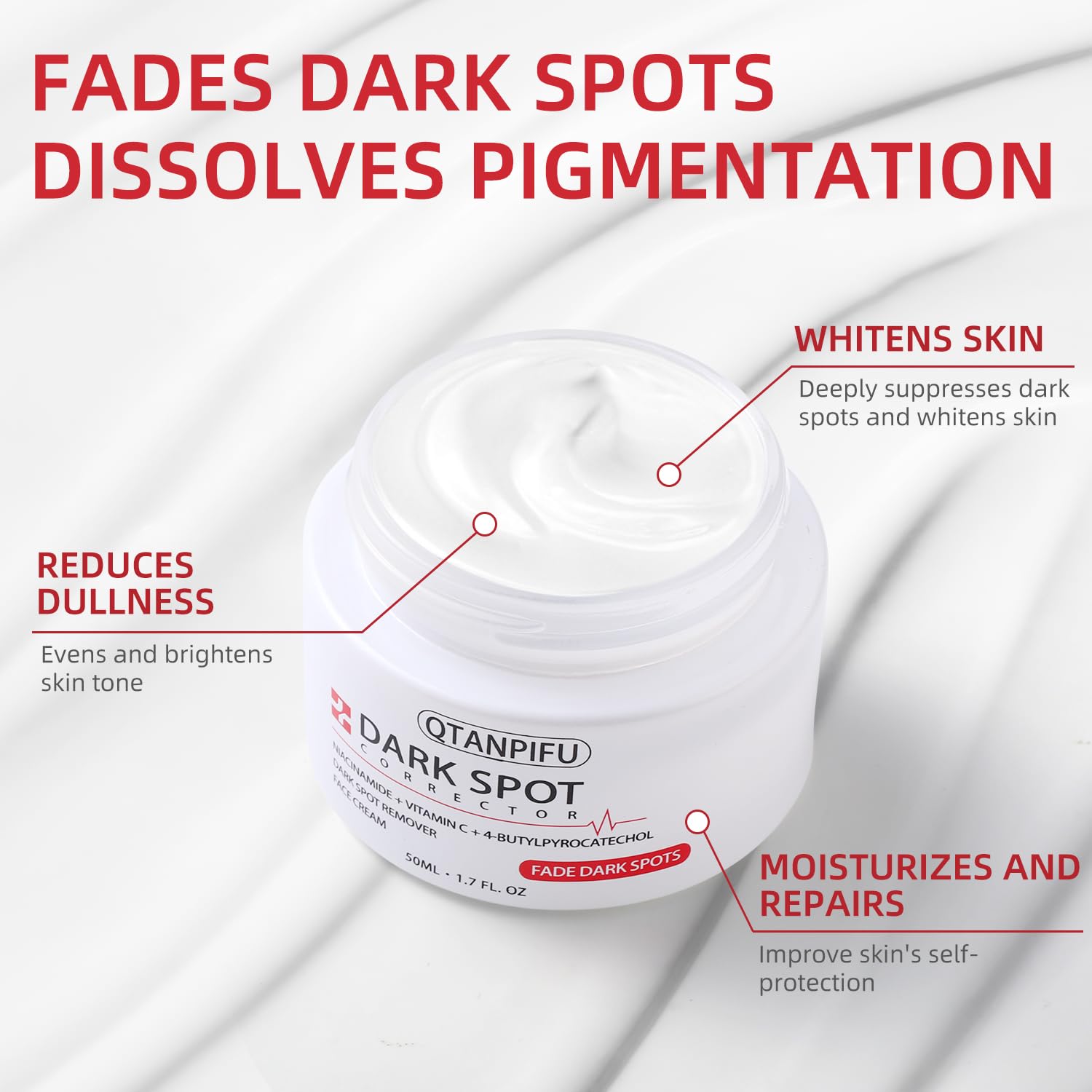 Vitamin C Dark Spot Remover Serum for Face and Body, 1 oz for Uneven Skin Tone - Image 5