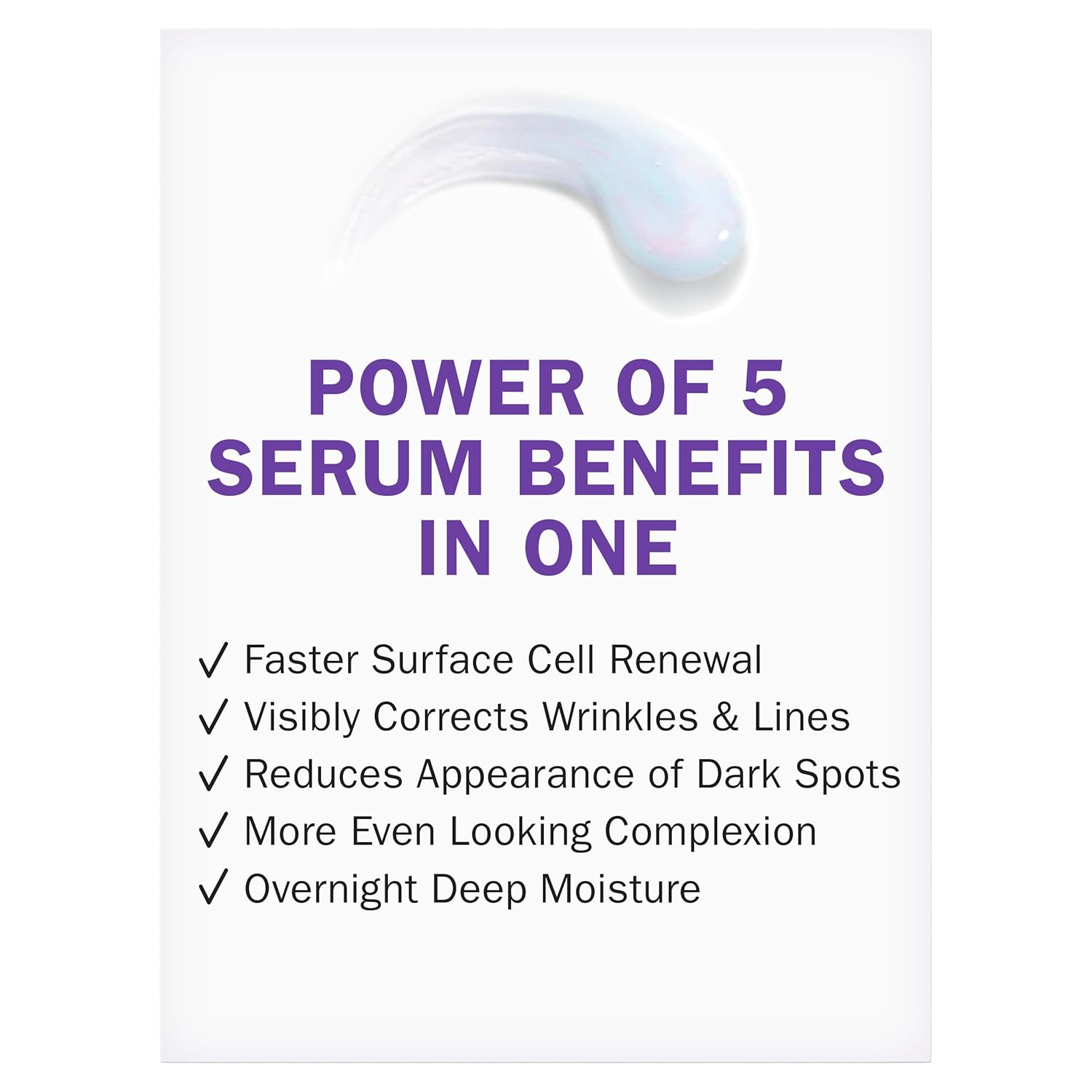 Olay Fragrance-Free Night Repair Serum Trial Size 0.4 Oz with Niacinamide Peptide Salicylic Lactic Acid - Image 15