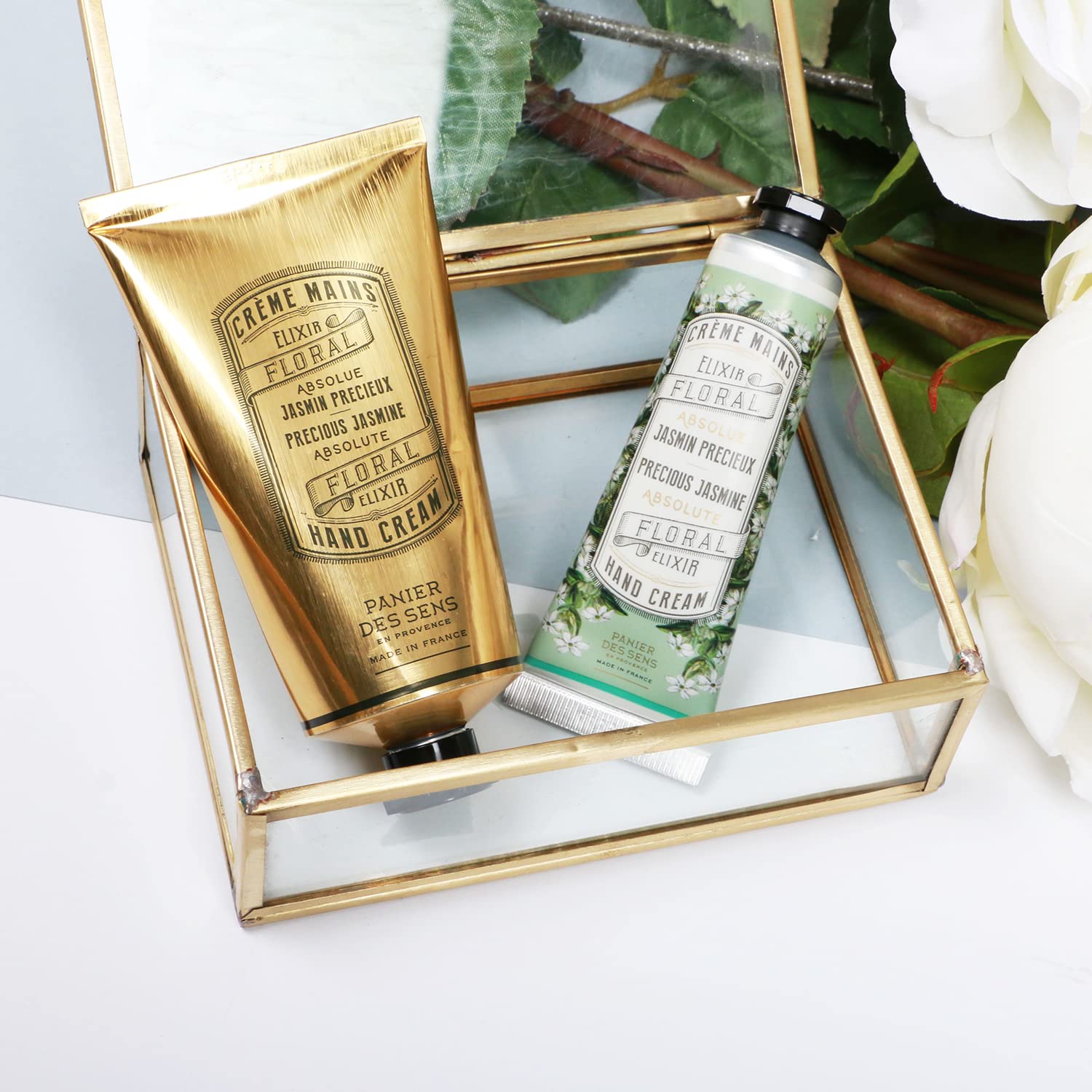 Panier des Sens Jasmine 1 fl oz Travel Size Hand Cream for Dry Cracked Hands - Image 4