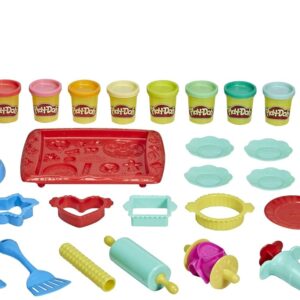 Play-Doh Kitchen Creations Ultimate Cookie Baking Playset with Toy Mixer, 25 Tools, and 15 Cans, Toddler Toys, Non-Toxic (Amazon Exclusive)