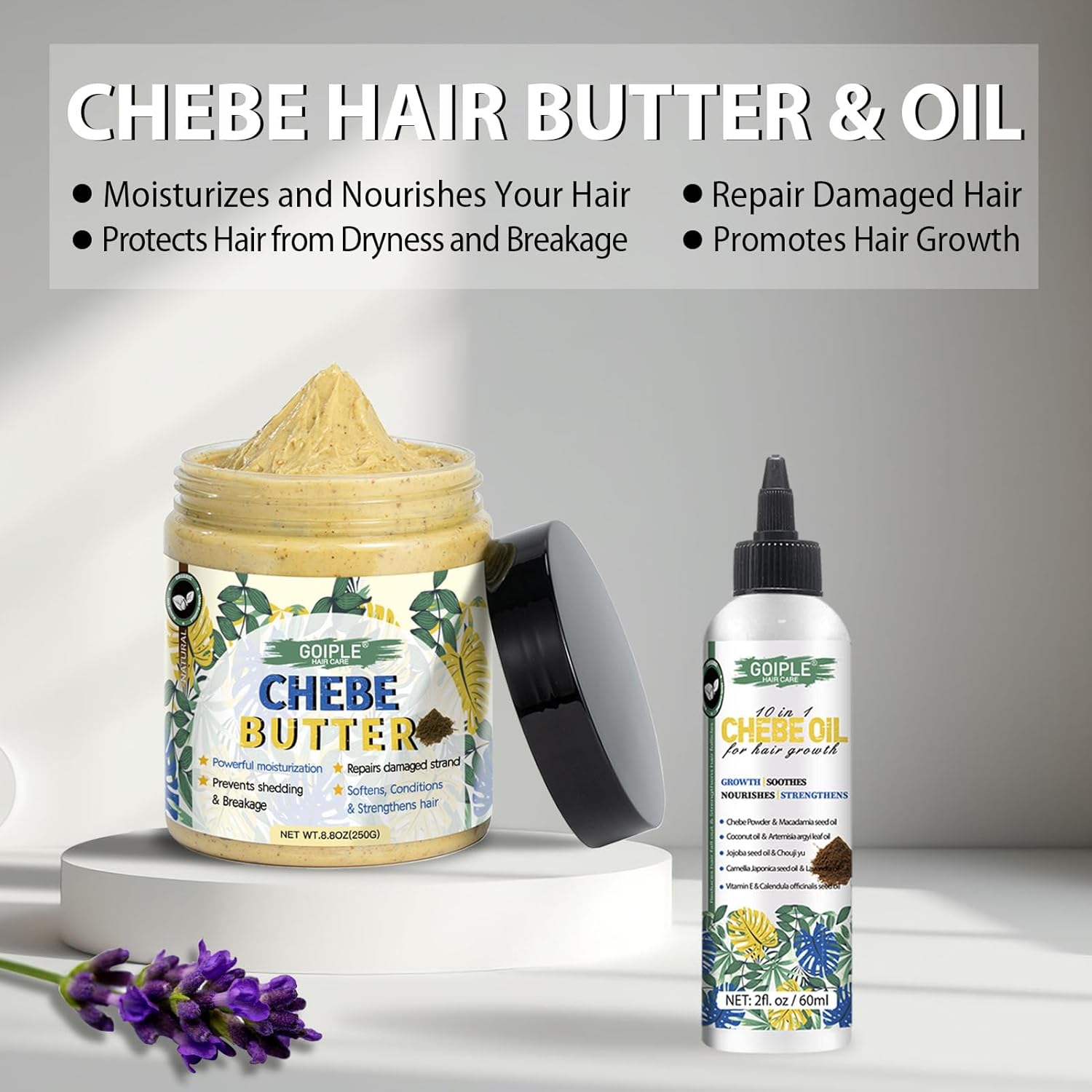 4 oz Chebe Hair Growth Oil and Butter for Deep Moisturization All Hair Types - Image 4