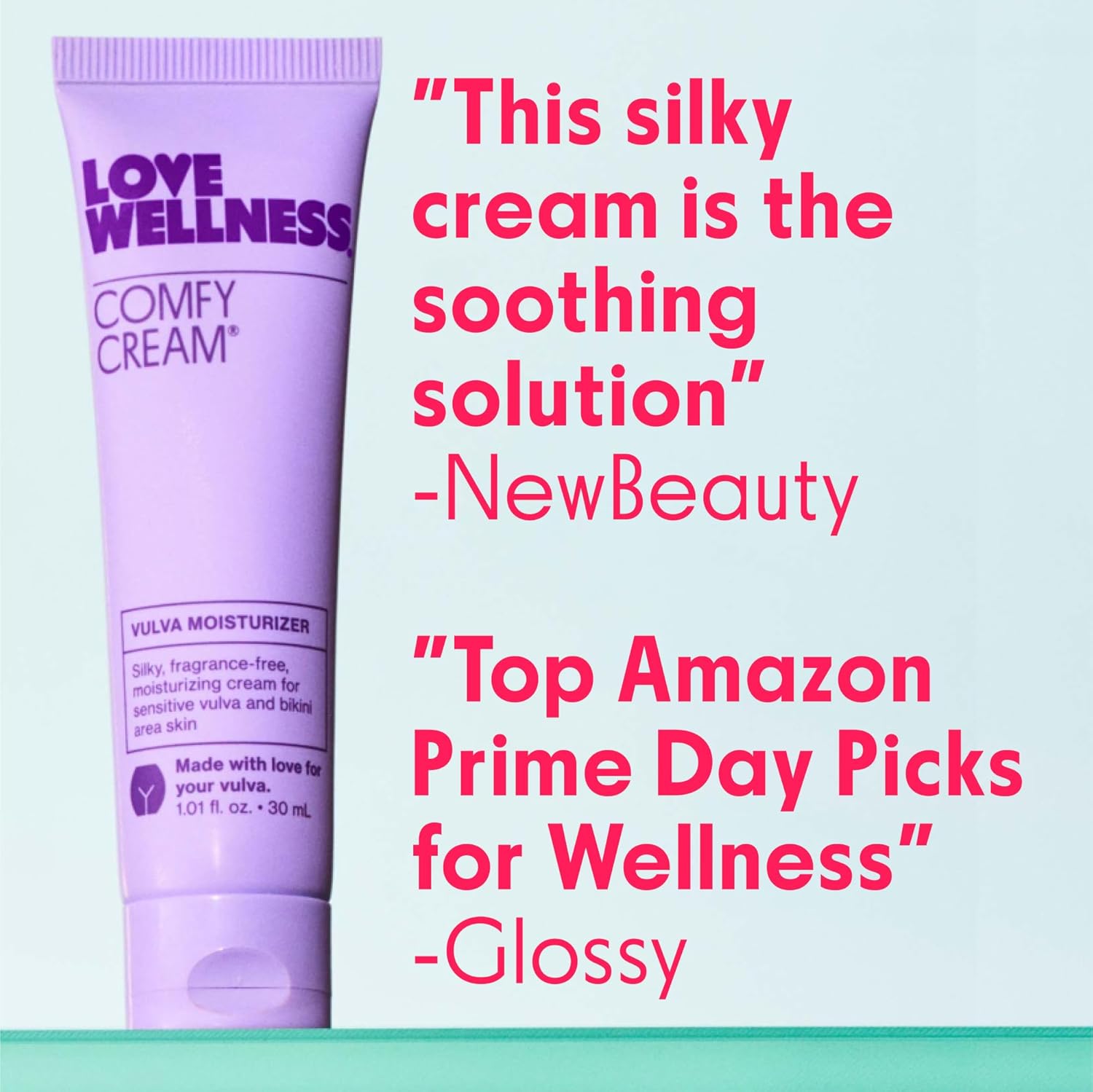 Love Wellness Comfy Cream 1.01 oz Daily Vulva Vaginal Moisturizer for Lasting Comfort - Image 8