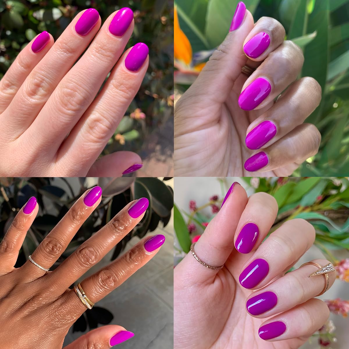 Olive & June Grape Soda Nail Polish 15-Free Vegan Gel-Like Finish 0.5 oz - Image 4